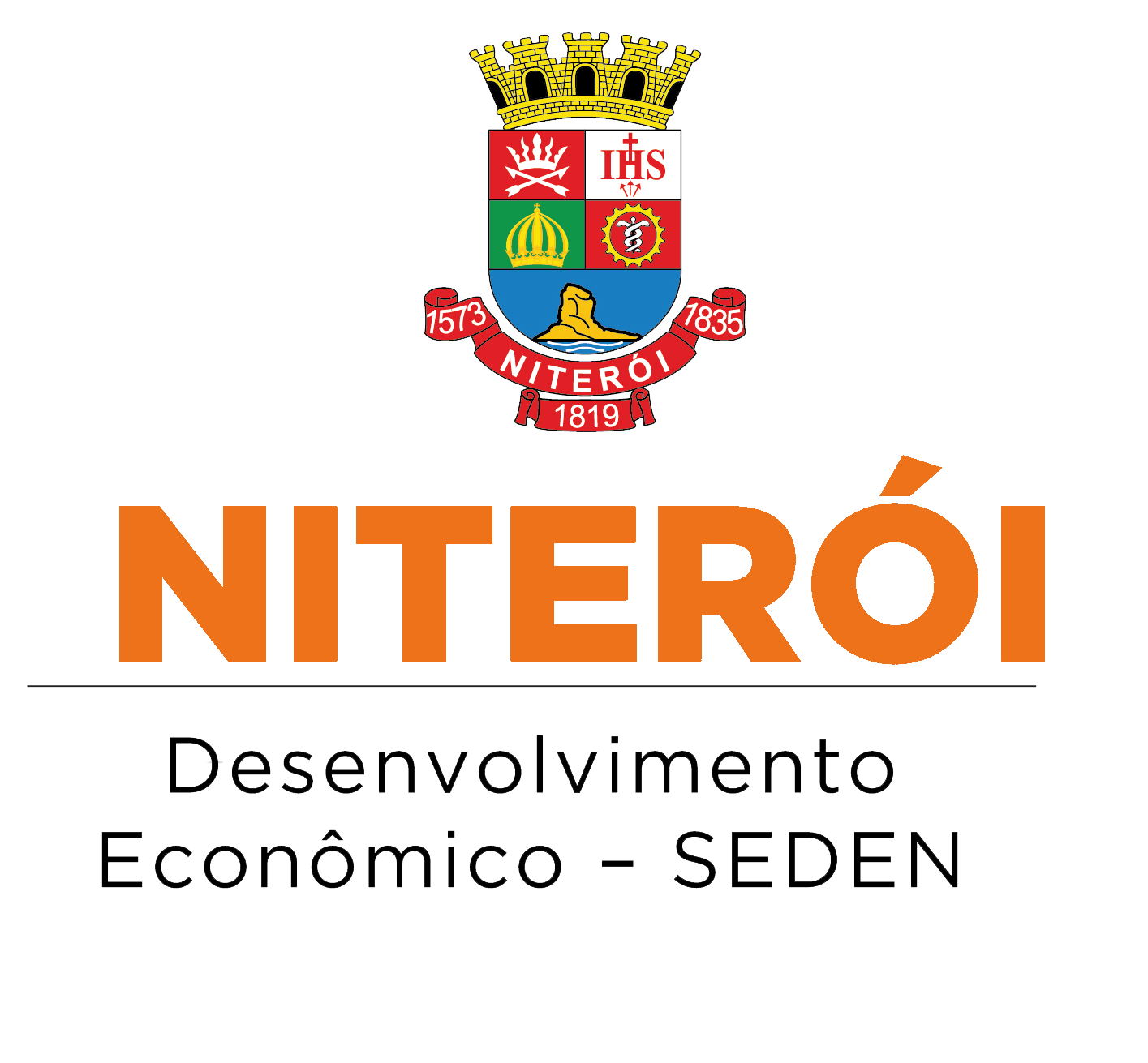 Logo da Prefeitura de niteroi com a descrição Desenvolvimento Econômico